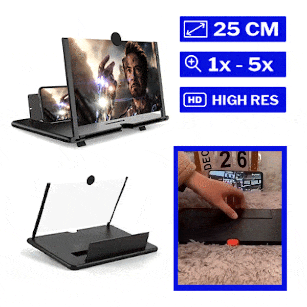 POVEČEVALNIK ZASLONA ZA MOBILNI TELEFON - Amply