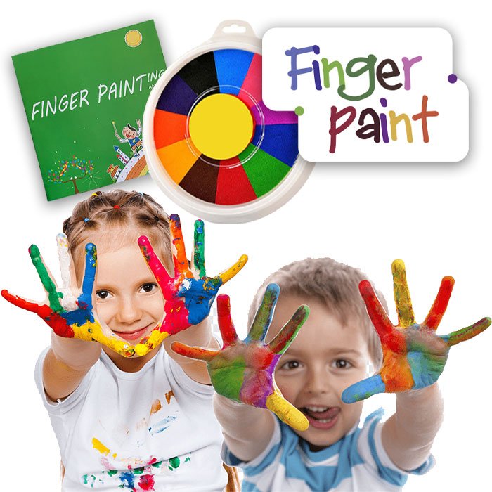 Set za barvanje s prsti - FingerPaint