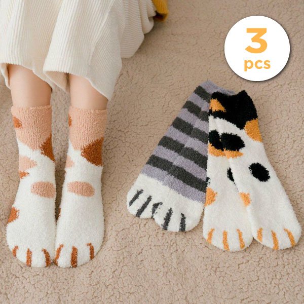 Zimske nogavice mačje tačke - Socksy