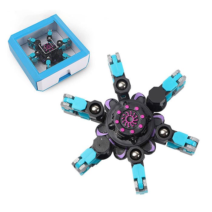 Transformacijski fidget spinner  - Fidgy 1+1 GRATIS