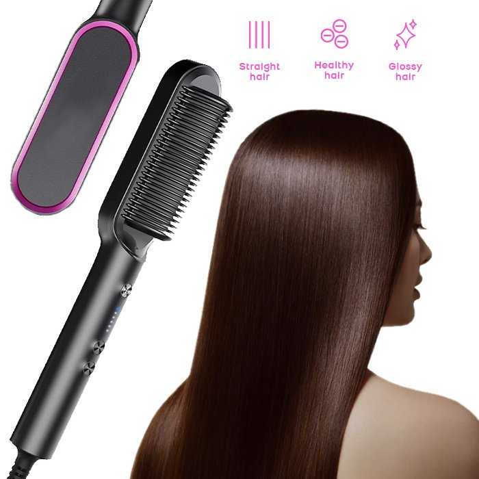 Profesionalna krtača za ravnanje in kodranje las - Comby