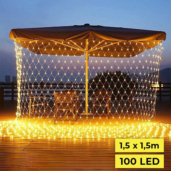 Okrasna mreža z LED lučkami - Netlights