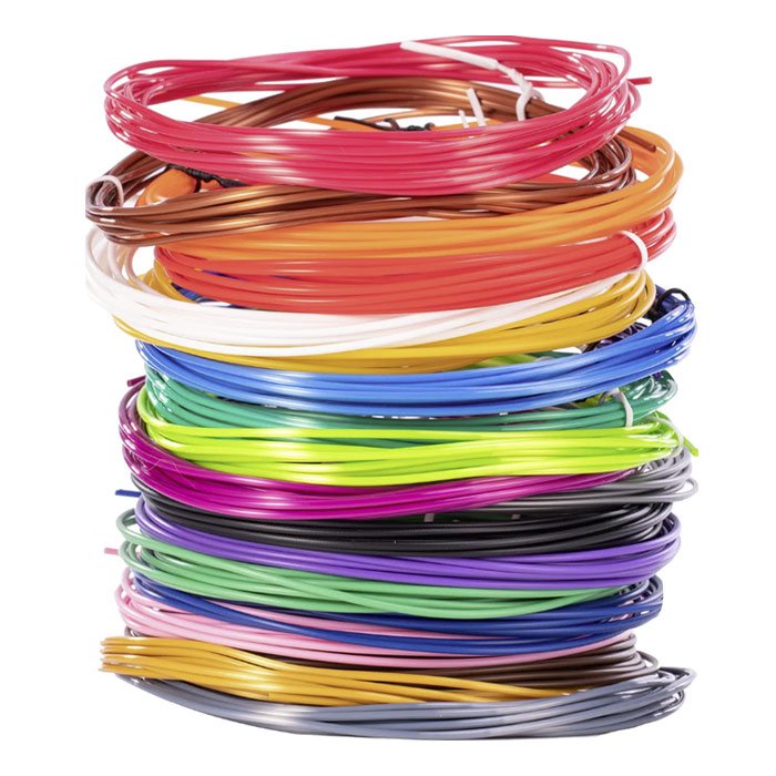 Dodatni filamenti za 3d pisalo - 3Dfilaments (36 m)
