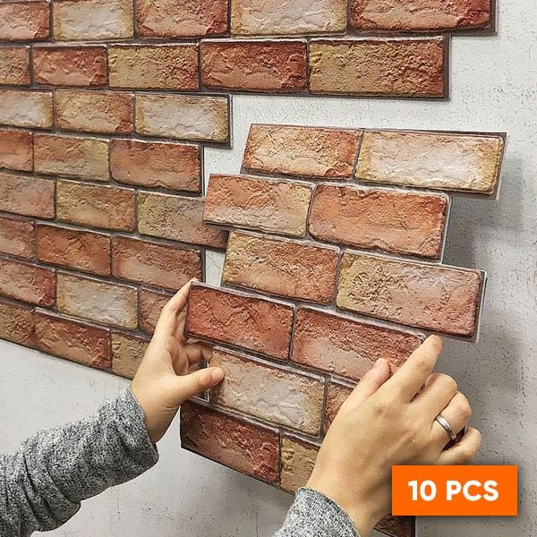 3d opečnate stenske nalepke - Wallsticker
