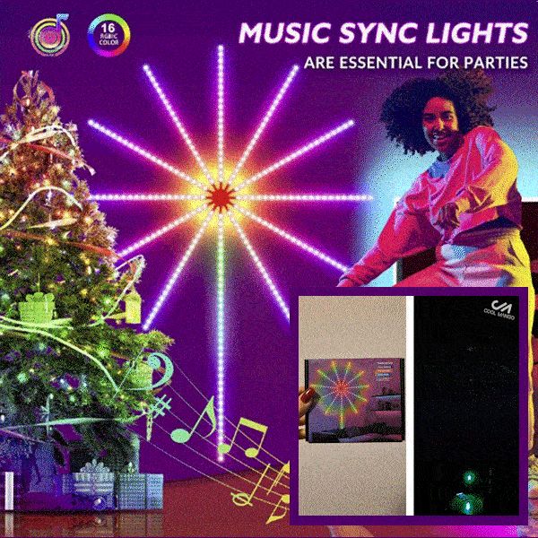 Ognjemetne barvne LED lučke - Firework