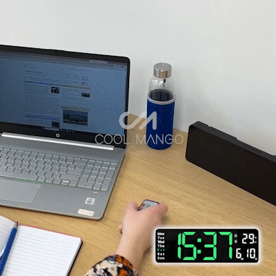 Led digitalna stenska ura - Walltime