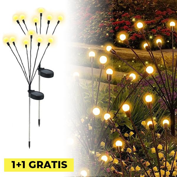 Solarne LED svetilke (1 + 1 GRATIS) - Firefly