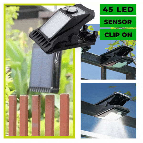 Solarna svetilka s sponko - Sunclip