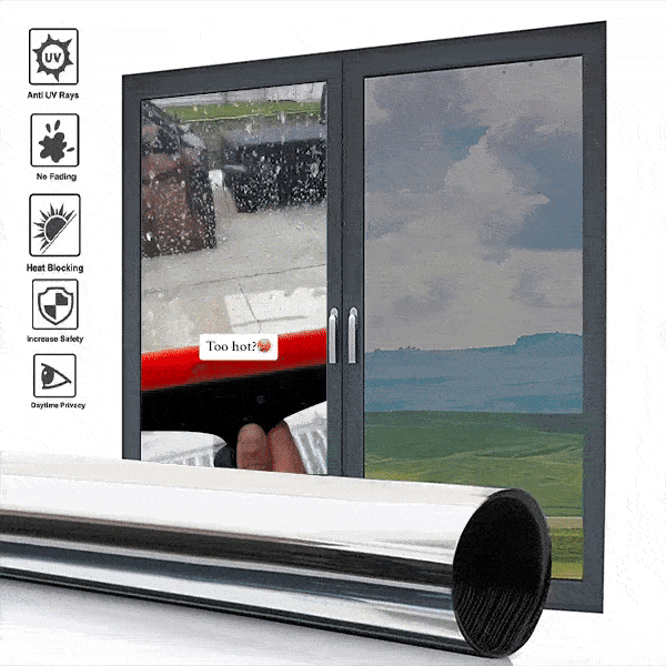 Zrcalna folija za okna - Privacyfoil