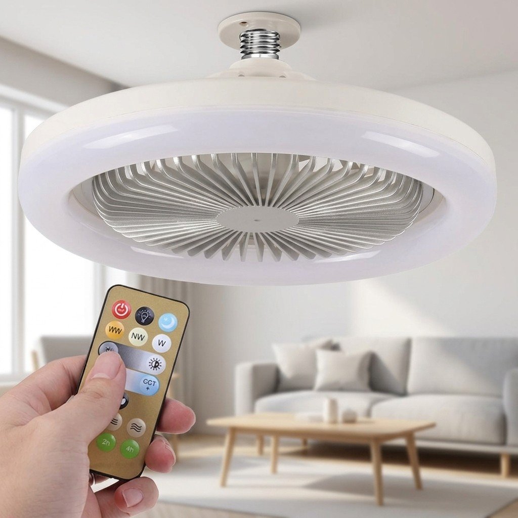 Stropna svetilka z ventilatorjem – Fanny