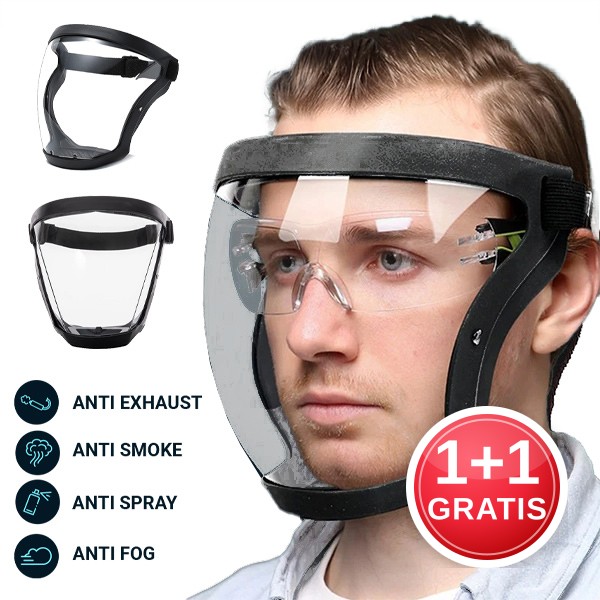 Zaščitna delovna obrazna maska - Promask (1 + 1 GRATIS)