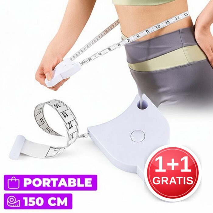Merilni trak za telo, 150 cm - Bodytape (1 + 1 GRATIS)